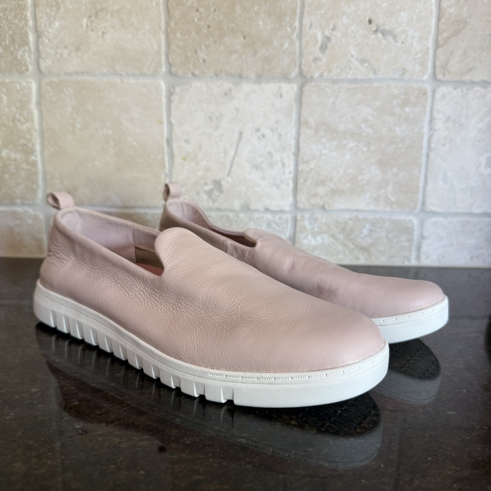 Vionic Uptown Willa Women's Loafers & Slip-Ons Cameo Rose Leather Size 11